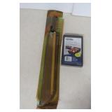 Large Machete and Smoker Box