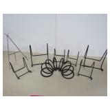 7 Framed Holders and CD Organizer