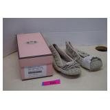 Juicy Couture Crochet Knt Slippers Size 9B