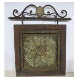 Large Metal Wall Art - 29x26' - Some Wear