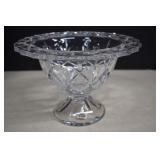 Quality, Cut Lead Crystal Pedestal Bowl