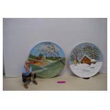 Vintage 70's Byron 3-D Molds Hand Painted