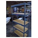 Metal Five Shelf Storage Rack