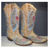 Ladies Corral Size 7 1/2M Cowboy Boots