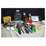 Large Assortment Of Vintage Kitchen Items