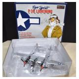 MIB 1999 Tiger Sprit,Diecast P-38 Lighting Plane,