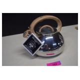 Brandani  Stainless Steel Whistling Kettle. New