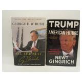 Donald Trump and George W. Bush Books