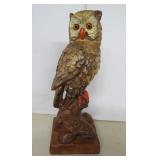 Vintage Plaster Owl - Some chips