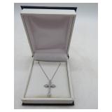 Sterling Cross Pendant and Chain