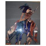 Laser Cut Steel 'End Of Trail' Fusion Finish Wall