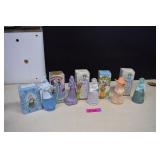 Five Collectible Avon Ladies Bottles in Boxes