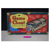 Vintage Game Chest. 40 Game w/Three Game Boards