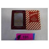Vintage Rare Flip Top Delta Line Zippo Lighter