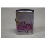 Vintage Texas Zippo Flip Top Lighter