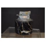 Vintage 1960's-1970's Marble Base Table Lighter -