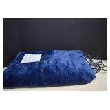 Sunbeam Velour Electric Throw,Like New,Works