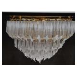 MCM Paolo Venini,w/ Murano Glass Elements, Flush