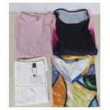 Four NEW 4X Women's Blouses - Shein and More