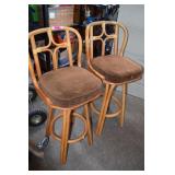 Counter High Top Swivel Stools w/ Pads