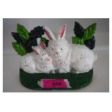 Easter Bunny Doorstop