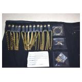 New Jewelry Set In Roll Up Storage