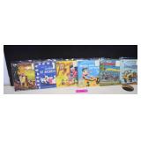 Six Vintage Disney Picture Sleeve 45 Records