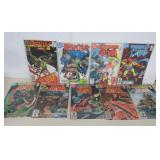 Nine Batman Detective Comic Books