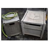 Two Hose reel Boxes With Hoses