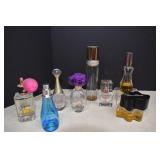 Assorted Perfume Bottles,Most Are Empty