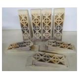 Vintage Dearborn Gas Heater Ceramic Radiant Bricks