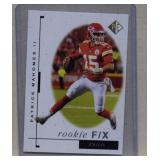2017 Patrick Mahomes Rookie F/X Prospector's Edge