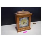 Very Nice Oak Ridgway Chime Clock w/Key