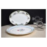 Vtg. Imperial Candlewick Candle Holders & Johnson