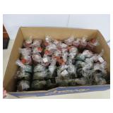 26 Red Pillar Candles and 23 Arch Shaped Candles