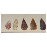 Five Arrowheads
