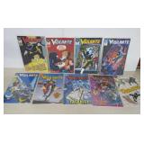 Nine Vigilante Comic Books