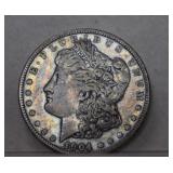 1904 Morgan Silver Dollar - Some Toning