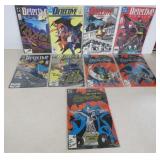 Nine Batman Detective Comic Books