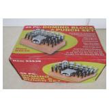 25-Piece Steel Doming Block & Punch Set No. 93539