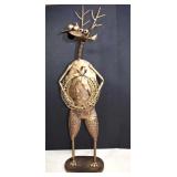 Outdoor / Indoor Metal Spring Head Deer