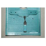 Sterling Marcasite/Turquoise Pendant