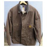 Carhartt Brown Fleece Lined Jacket - 3XL