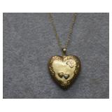 1/20 14K GF 'I Love You' Heart Locket Necklace