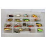 21 Crankbait Fishing Lures in a Flambeau Tray