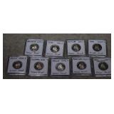 2004-S & 2005-S Silver Proof State Quarters