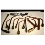 Assorted Oxy- Acetylene Brazing Tips & More