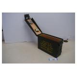 Metal Ammo Can Humidor
