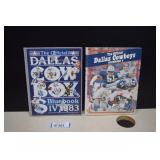 Dallas Cowboys Vintage Collectible Blue Books 1983