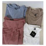 Four NEW Shein 4x Women's Shirts